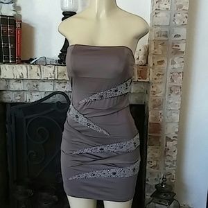 NIKIBIKI Strapless Clubbing Dress